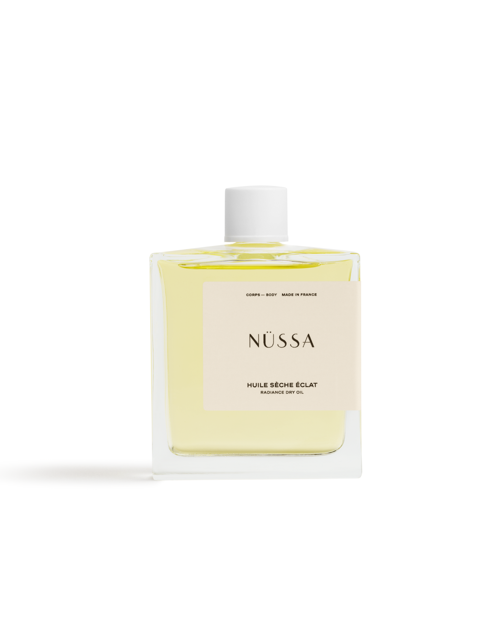 Aceite seco resplandor corporal 